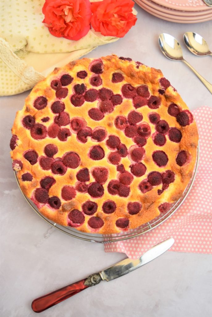 Tarte aux framboises