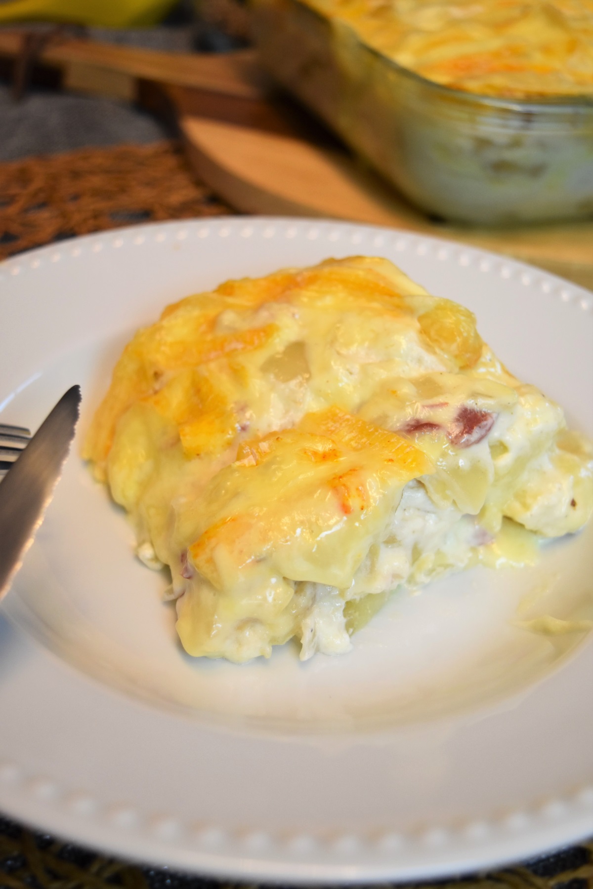 Recette Tartiflette au reblochon et aux lardons