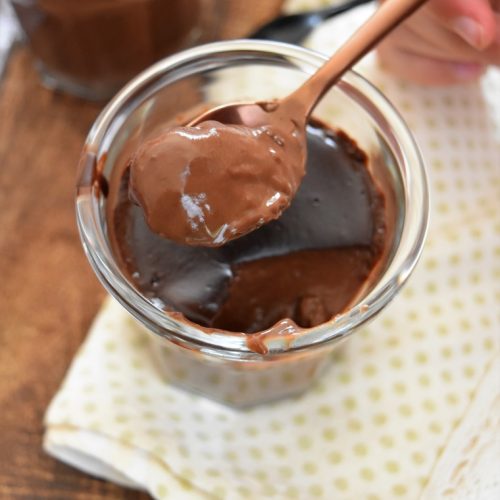 Crème au chocolat comme danette