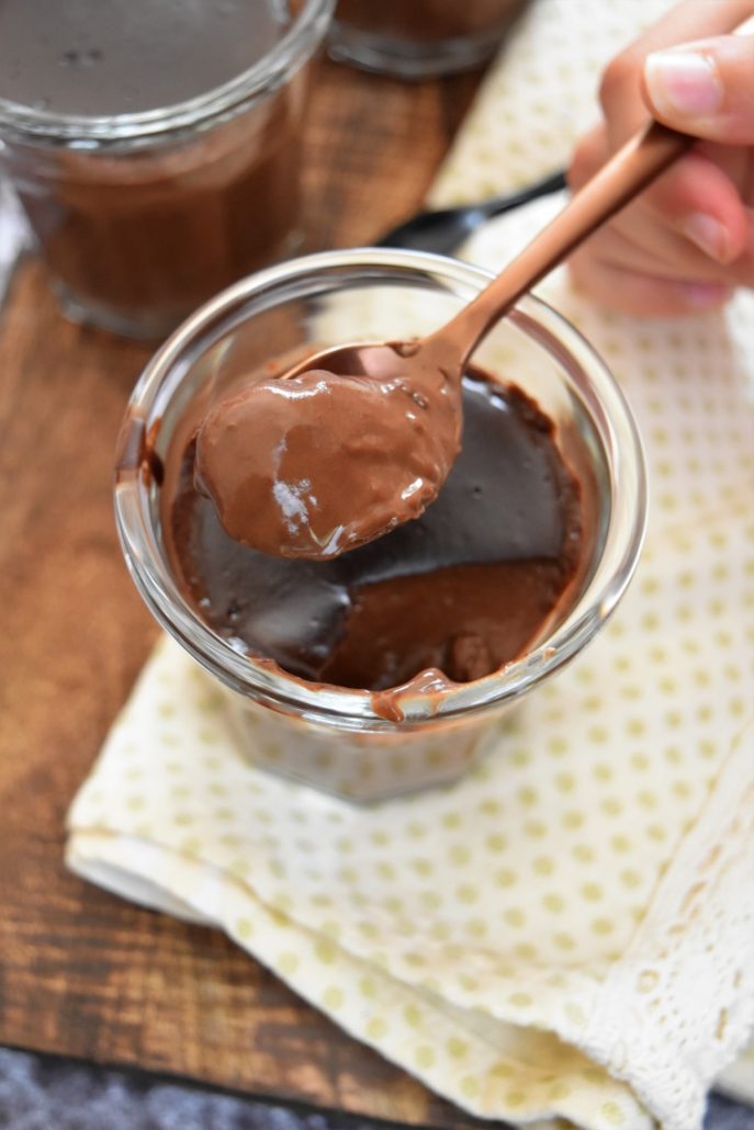 Crème au chocolat comme danette