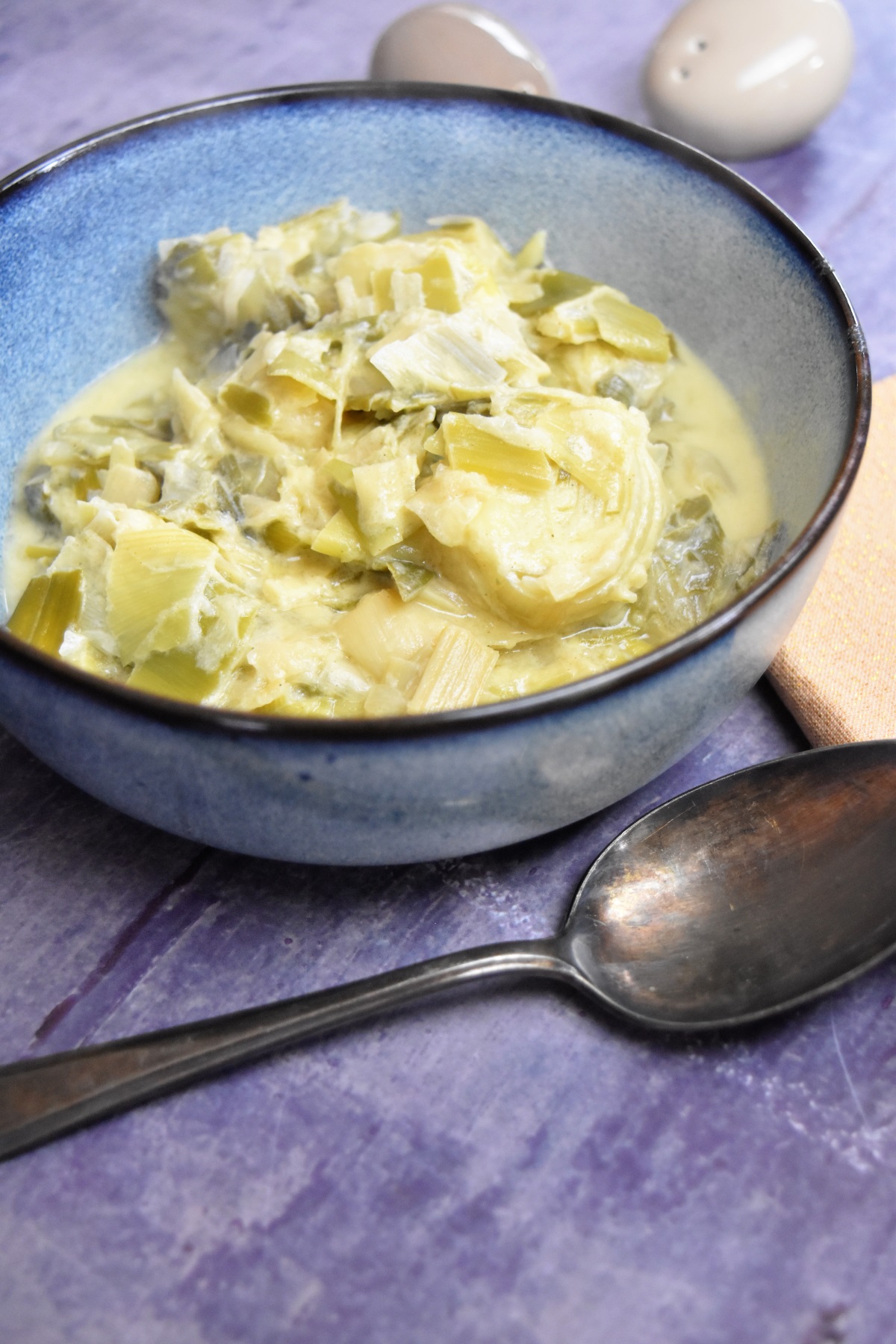 Poireaux à la moutarde au Cookeo