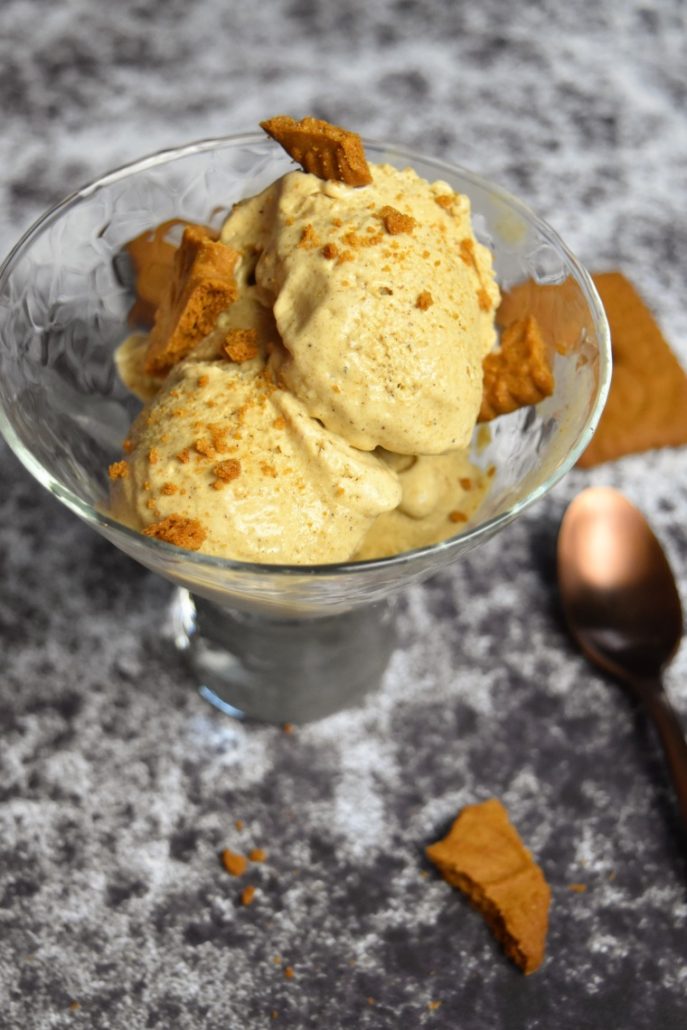 Glace au spéculoos