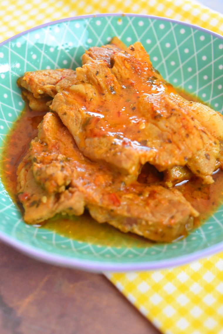 Poitrine de porc tex-mex - recette au Cookeo