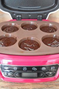 Coeurs coulanst au chocolat cuisson cake factory