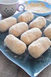 Boudins de poulet panés