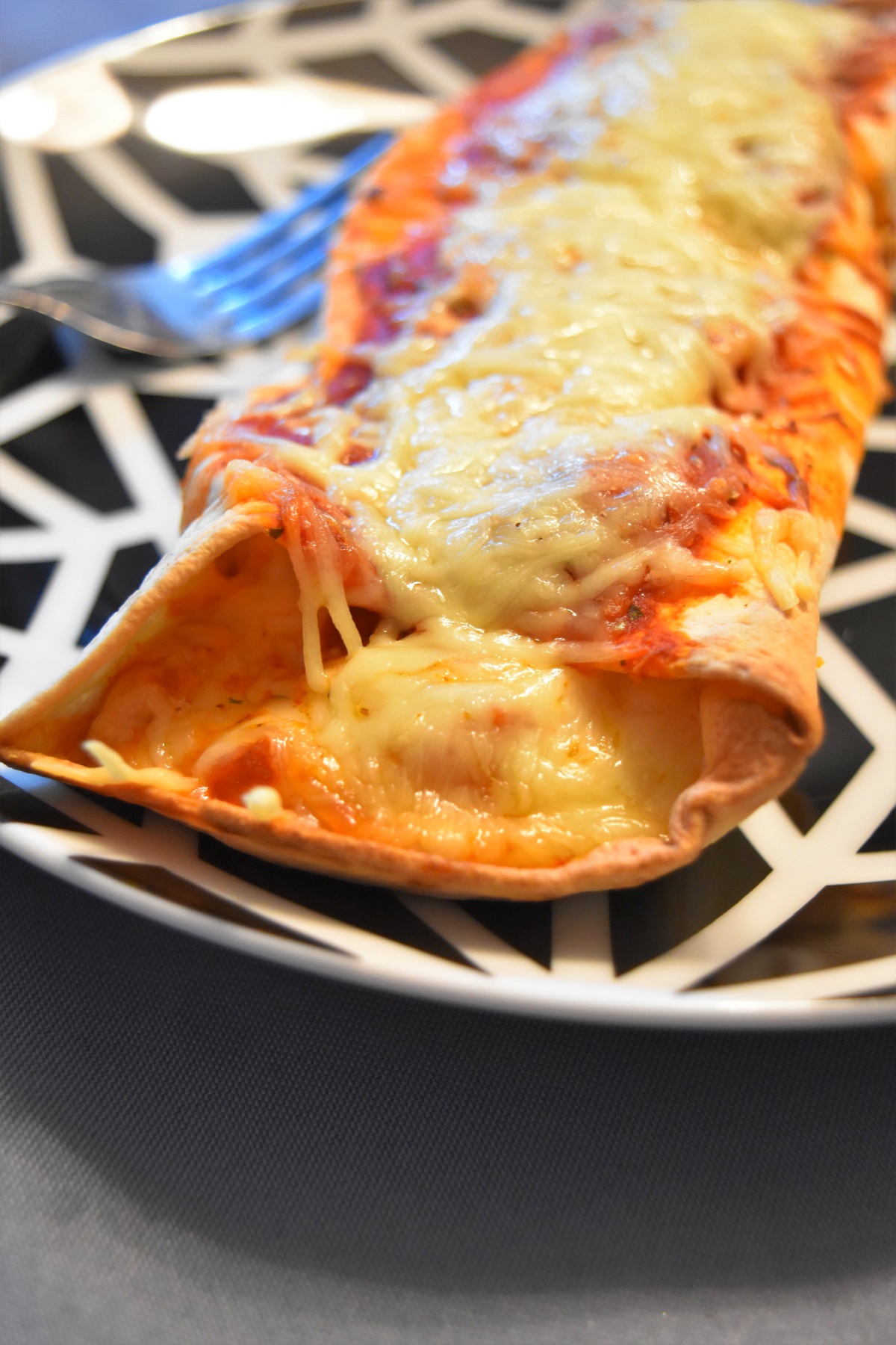 Fajita gratinée