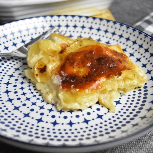 Gratin De Pommes De Terre à La Mozzarella