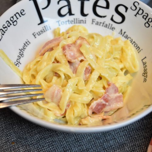 Pâtes à la carbonara