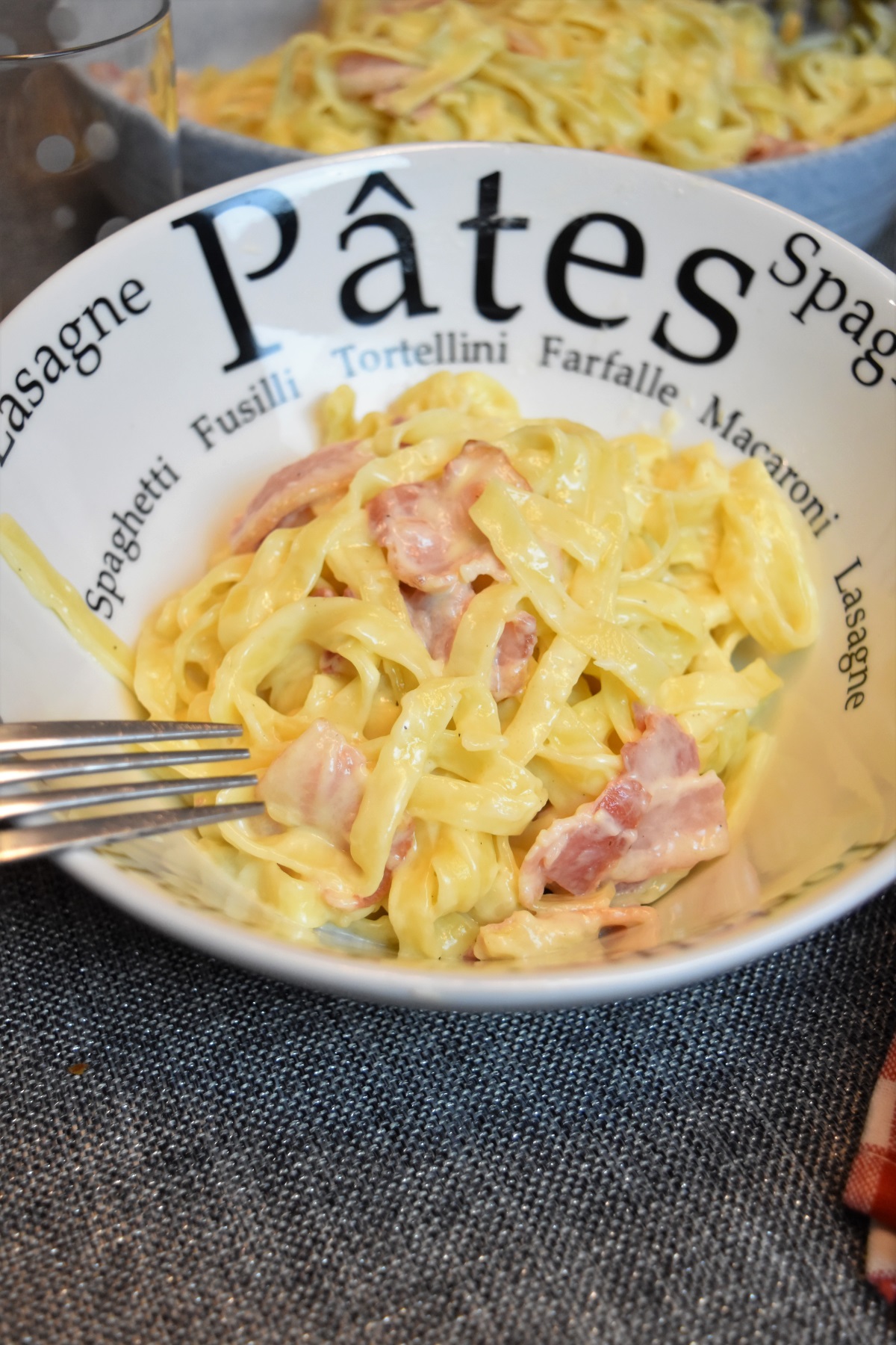 Pâtes à la carbonara