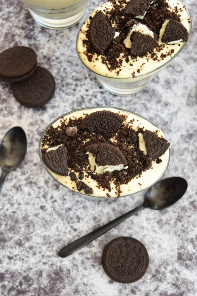 Tiramisu aux biscuits Oreo