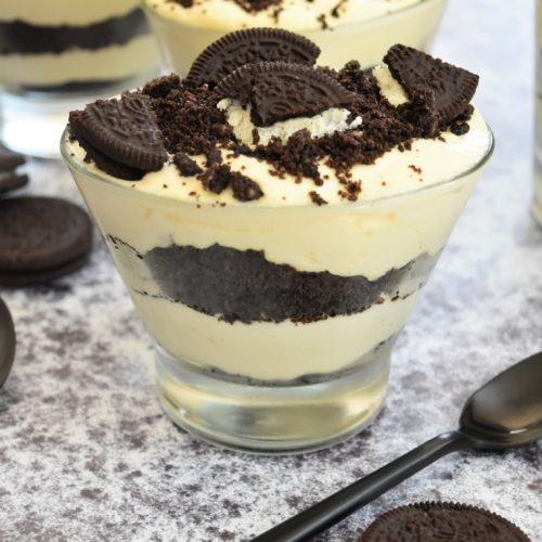 Tiramisu aux biscuits Oreo