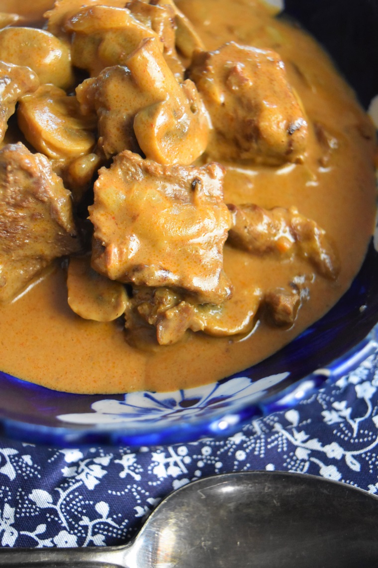 Boeuf stroganoff au Cookeo - recette facile