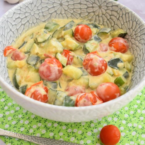 Courgettes et tomates cerises au Cookeo