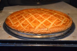 Cuisson du gâteau basque