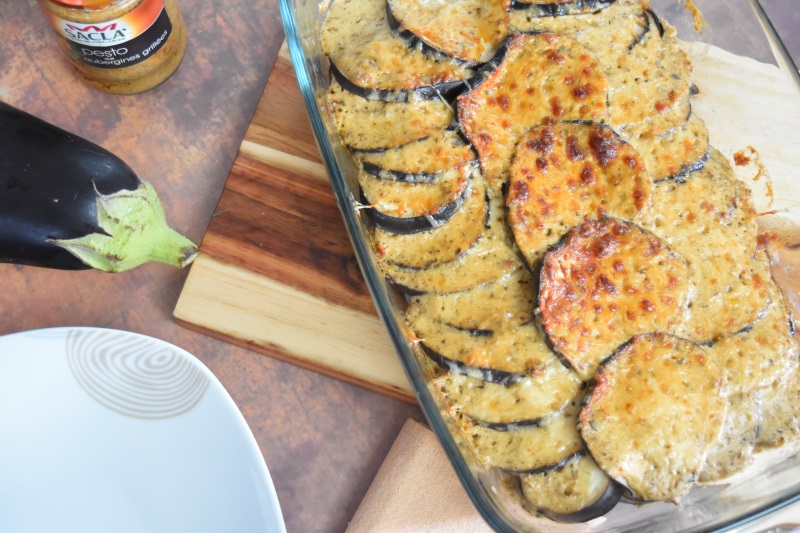 Gratin aux aubergines