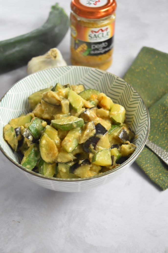 Courgette et aubergine au Cookeo