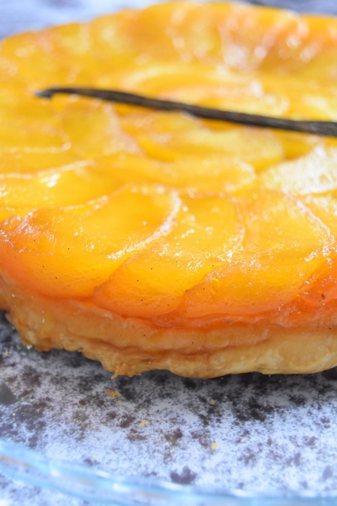 Tatin aux pommes pochées