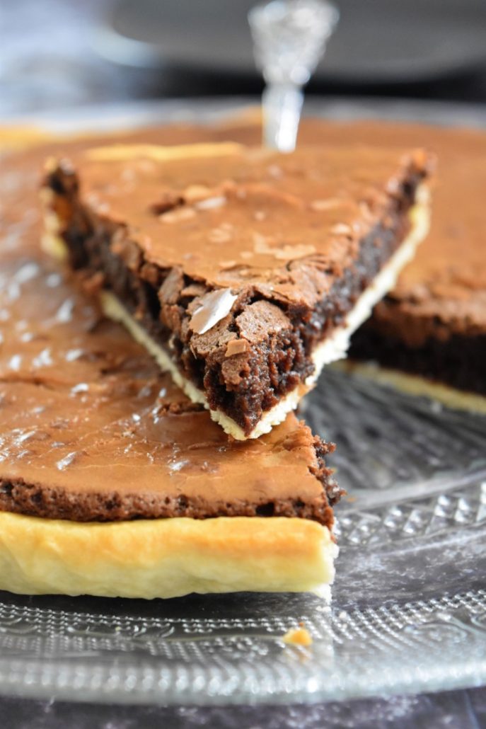 Brownie en tarte