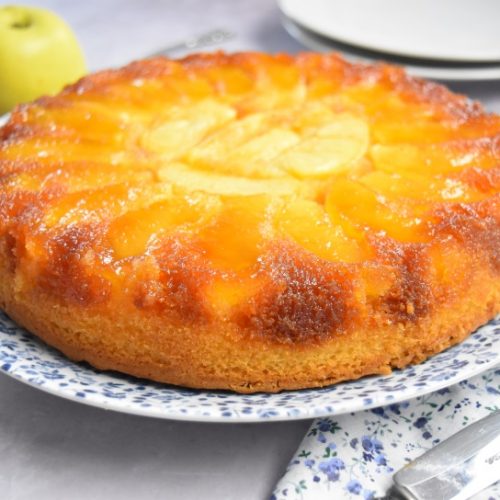 Gâteau renversé aux pommes