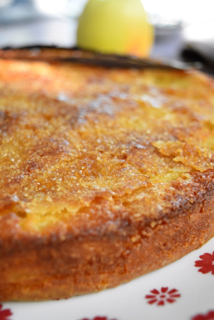 Gâteau aux pommes crousti-fondant