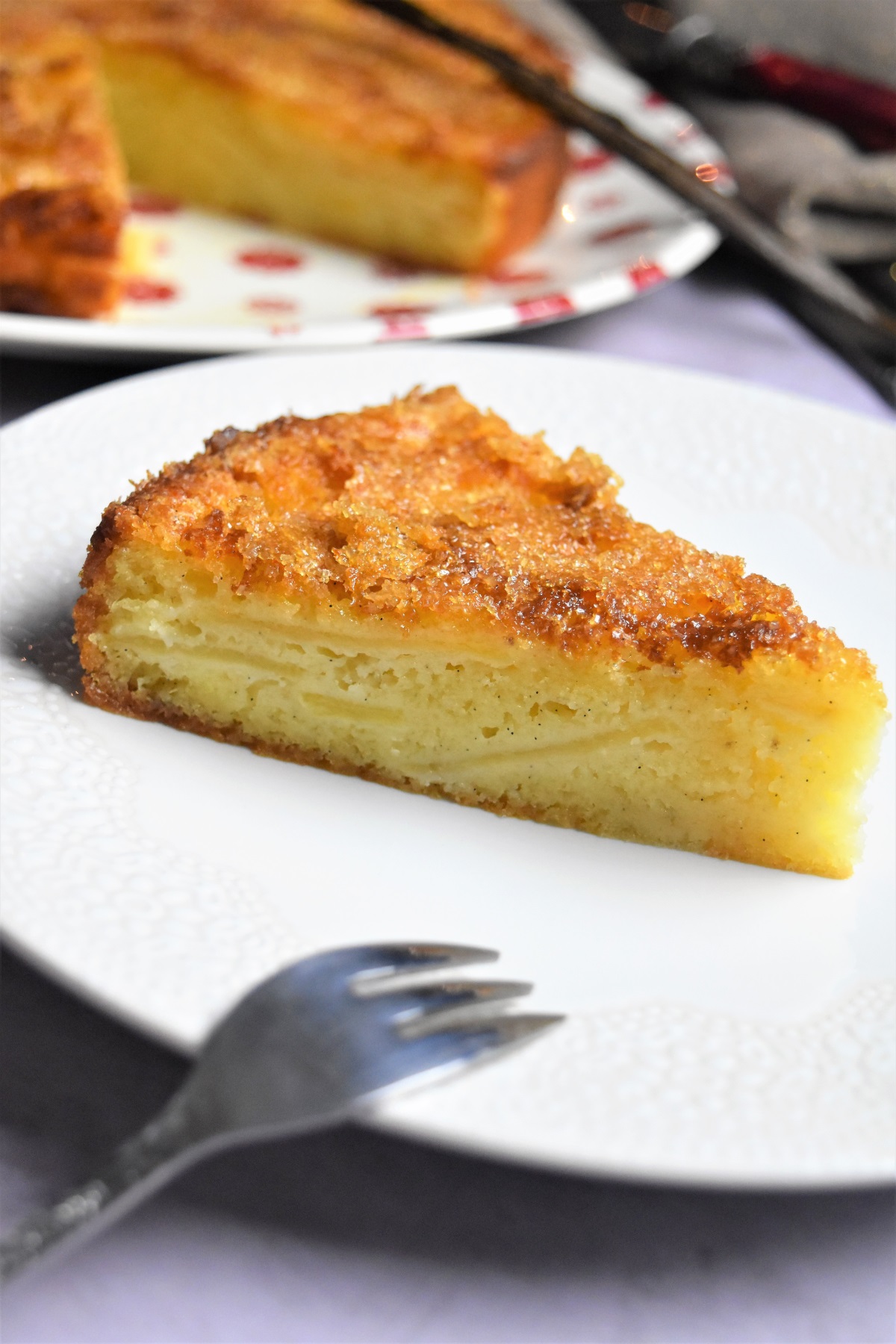 Gâteau aux pommes crousti-fondant