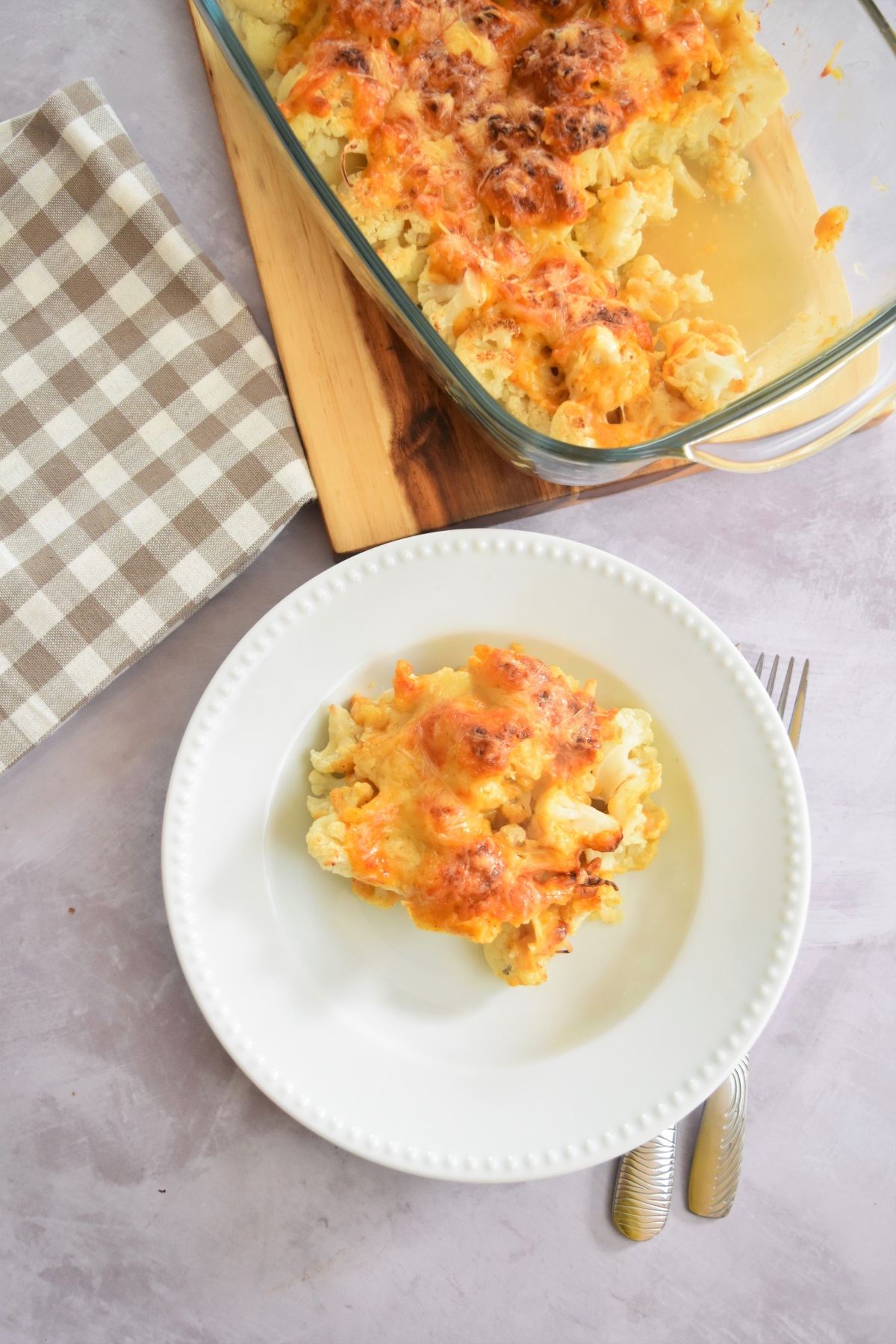 Gratin De Chou Fleur Au Curry Recette Végétarienne