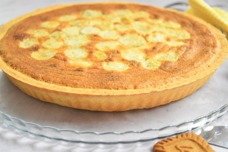 Tarte à la banane et aux spéculoos