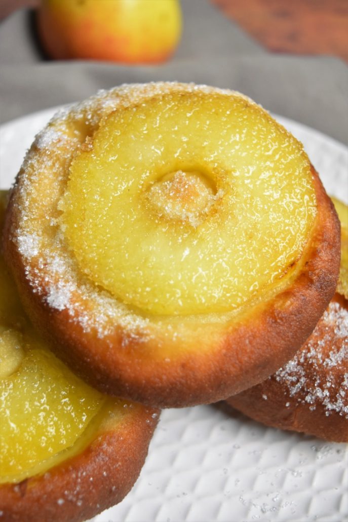 Beignets aux pommes - recette de beignets briochés