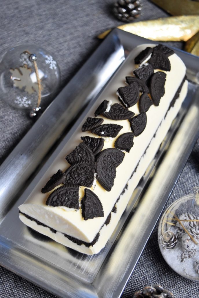 Bûche de Noël aux Oreo