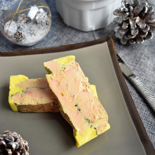Terrina di foie gras fatta in casa con vaniglia