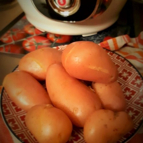 Pommes de terre pour raclette au Cookeo