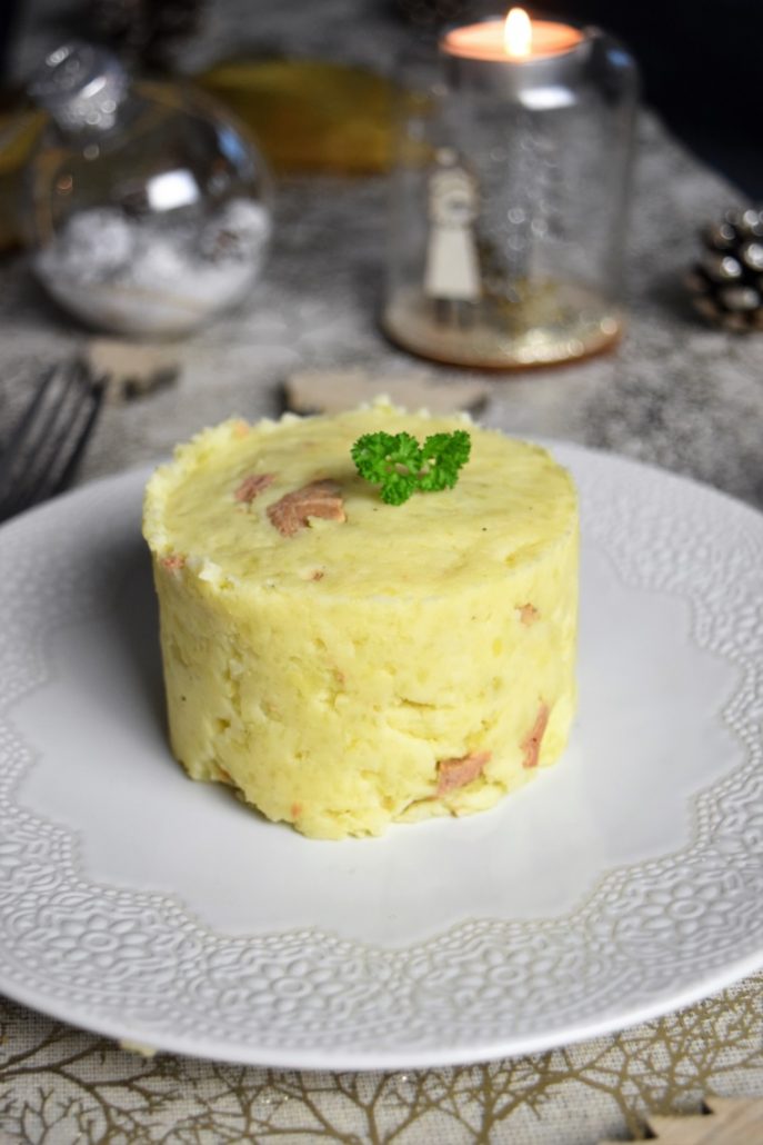 Ecrasé de pommes de terre au foie gras