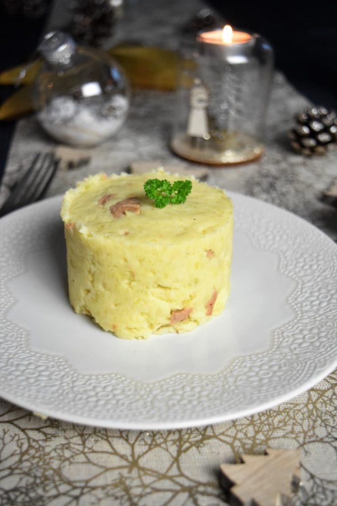 Ecrasé de pommes de terre au foie gras