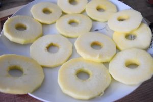 Pommes en rondelles