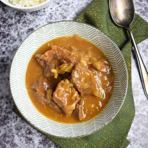 Boeuf aux oignons au Cookeo