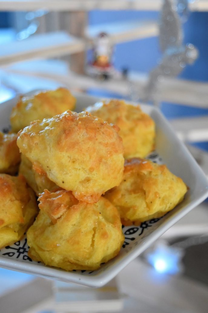 Gougères au comté