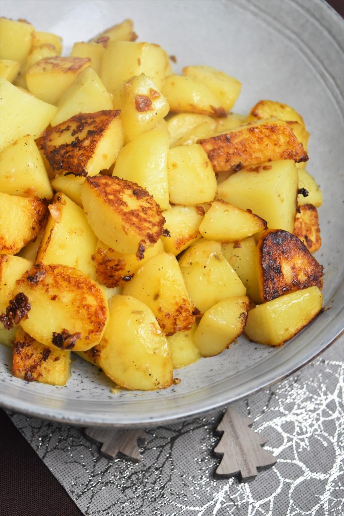 Pommes de terre rôties à la graisse de canard - Un déjeuner de soleil