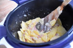 Cuisson de la tartiflette au Cookeo