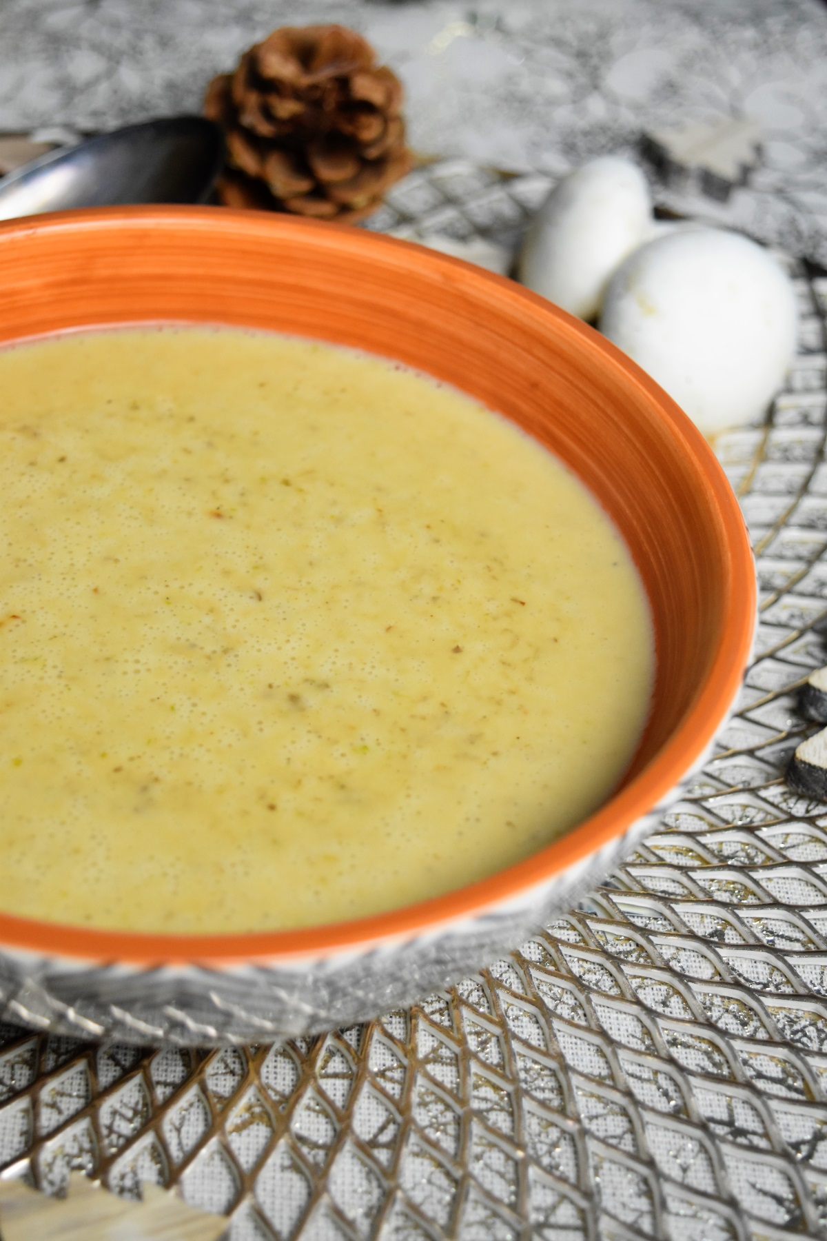 Velouté de champignons de Paris