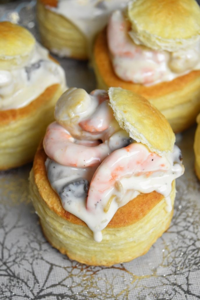 Vol-au-vent aux fruits de mer