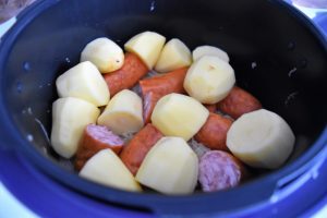 Préparation de la choucroute au Cookeo