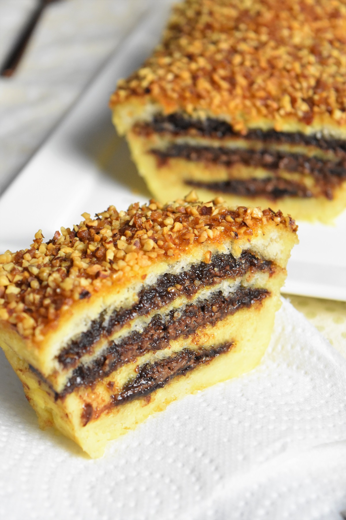 Croque cake au chocolat