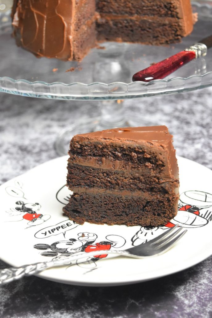 Gâteau américain au chocolat