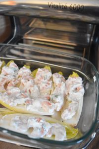 endives aux crevettes à l'omnicuiseur
