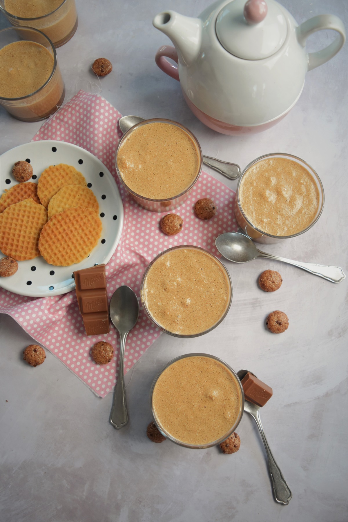 Mousse au chocolat au lait