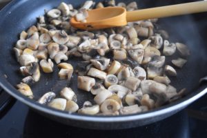 Champignons à la poêle