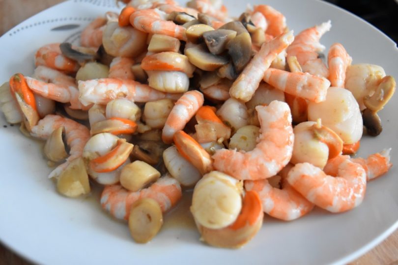 Vol-au-vent aux fruits de mer et maroilles - recette raffinée