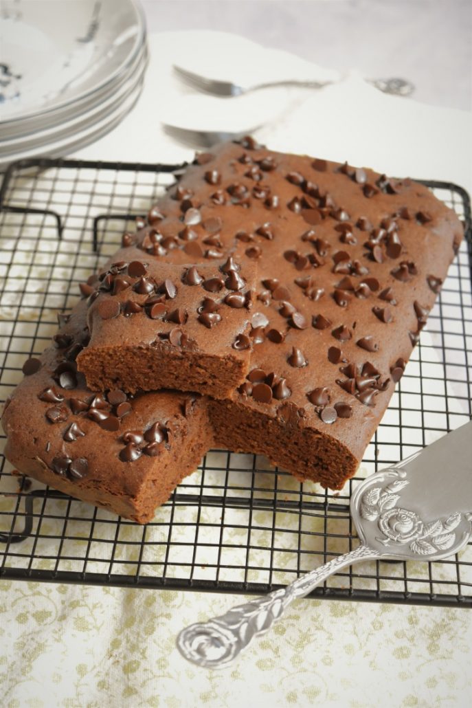 Gâteau au beurre de cacahuètes et chocolat