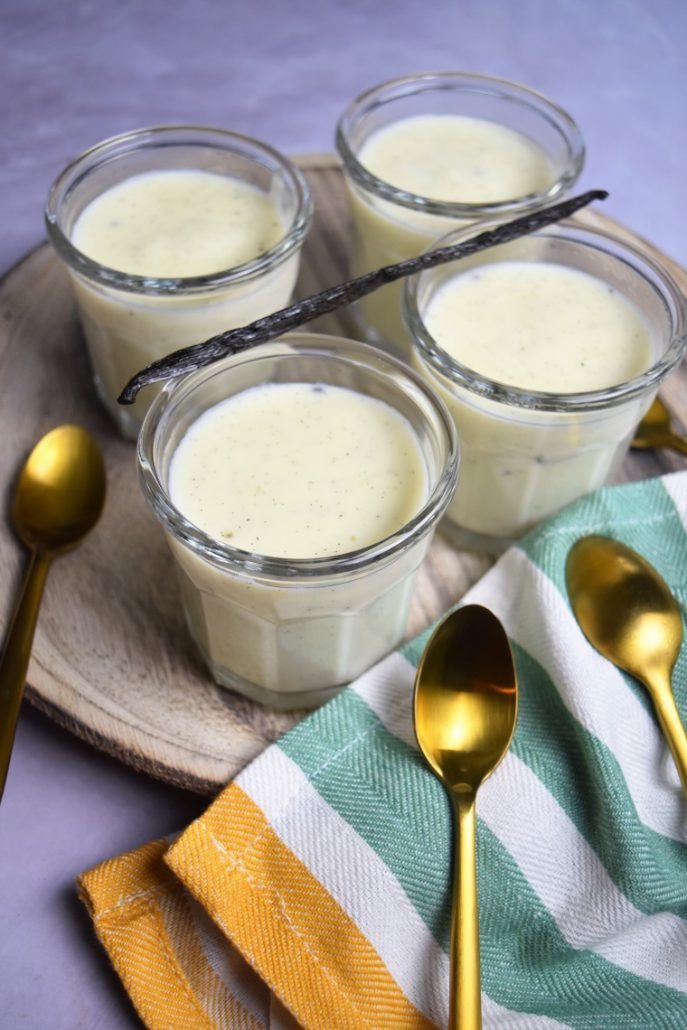 Crèmes à la vanille au Cookeo