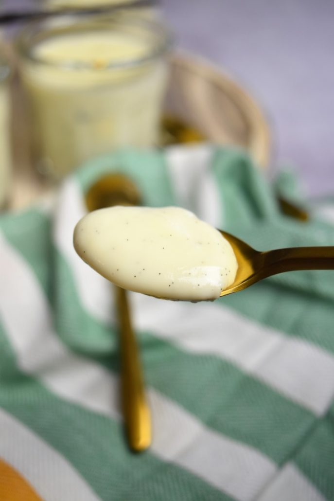 Crème à la vanille façon danette